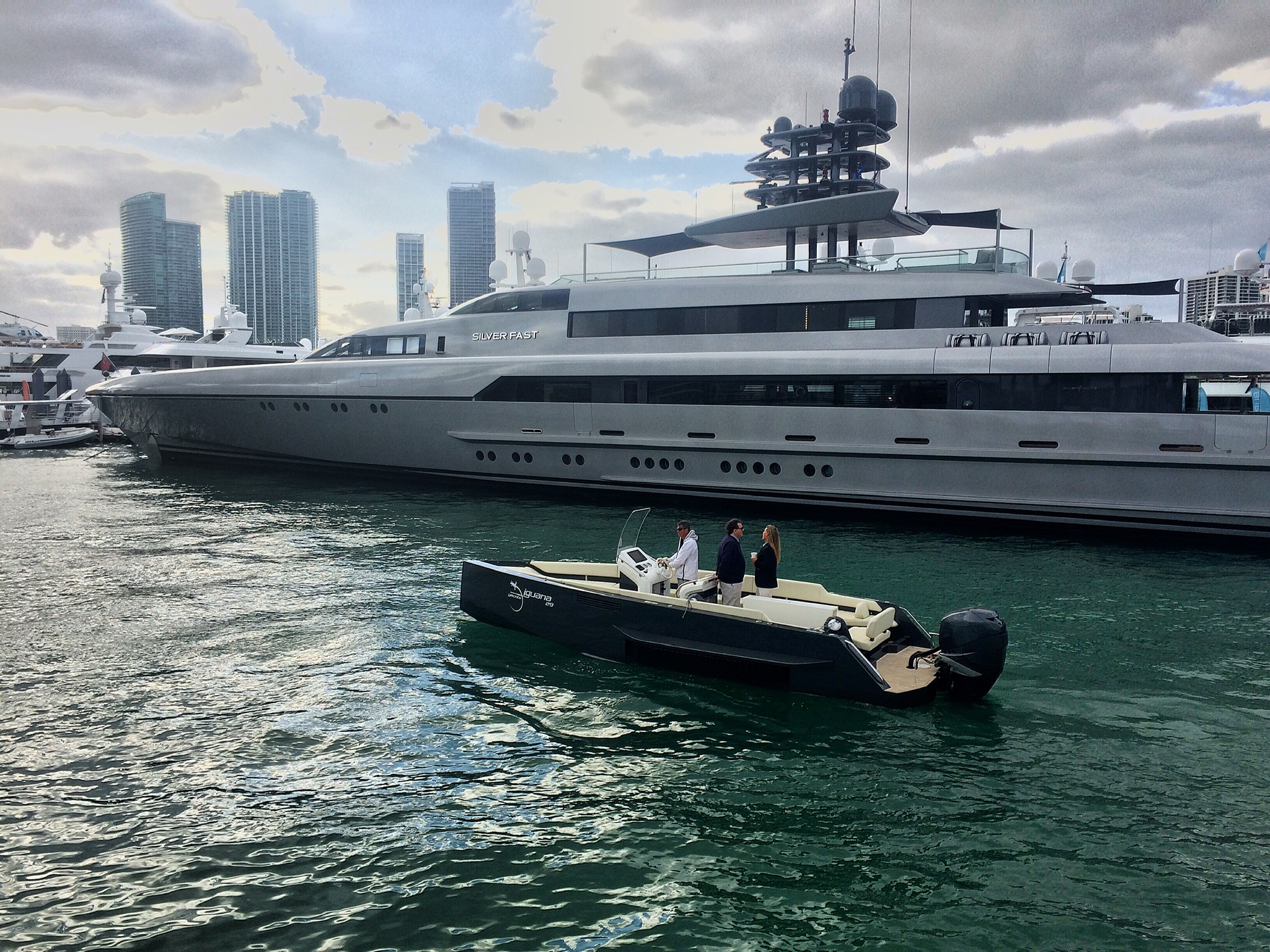 largest yacht tender