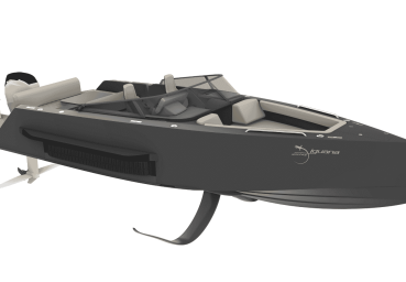 Iguana Foiler electric boat